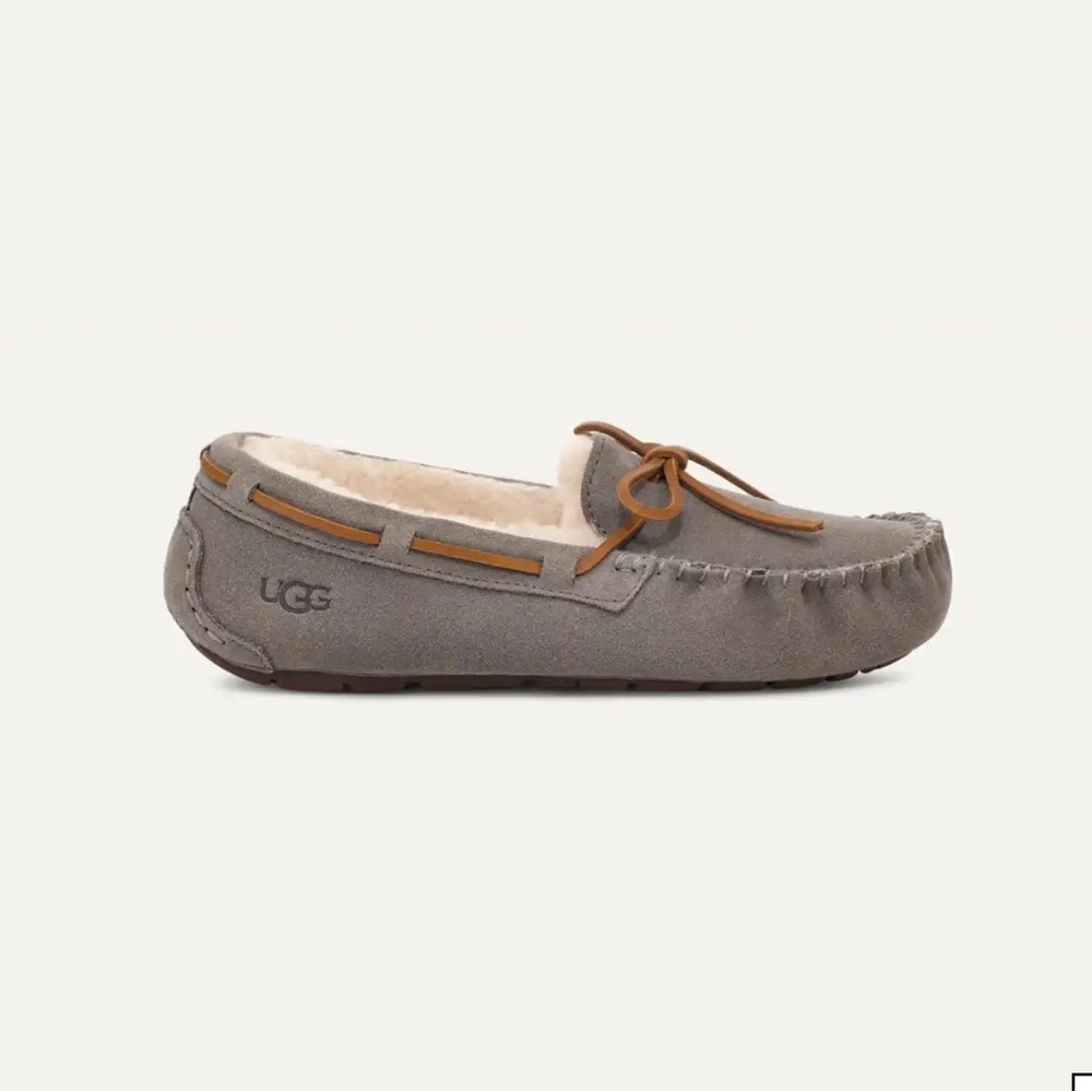 Worn UGG slippers comfy & comfortable
